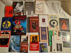 Samurai, karate, aikido, zen, martial arts books 20 pcs. !