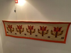 Folk art tapestry made of natural materials
