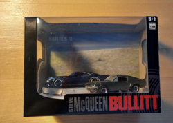 Steve McQueen BULLITT Greenlight dioráma 2. sorozat Fröccsöntött 1:64