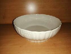 Zsolnay porcelán Hungária sorozat pogácsás, koma tál - 24 cm (1)