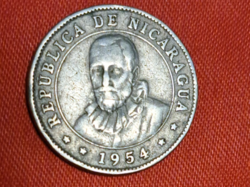 1954. Nicaragua 25 Centavos  (1814)