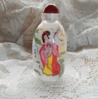 Chinese inside painted perfume bottle