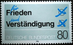 N1231 / Németország 1984 Béke és Megértés bélyeg postatiszta
