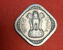 1957 India 5 paisa (607)