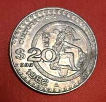 Mexico 20 pesos 1982 Mayan culture (1854)