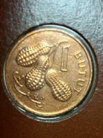 1974. Gambia 1 bututs (1864)