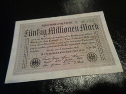50 millió Mark 1923 , inflációs pénz