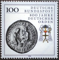 N1451 / Németország 1990 A "Der Deutscher Orden" 800. évfordulója bélyeg postatiszta