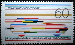 N1182 / Németország 1983 Autókiállítás bélyeg postatiszta