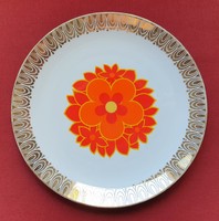 Winterling marktleuthen Bavarian German porcelain small plate cookie plate with flower pattern gold edge