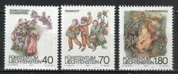 Liechtenstein 0392 mi 818-820 post office EUR 3.50
