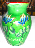 Semmering - Austrian Art Nouveau majolica jug - a rare brand