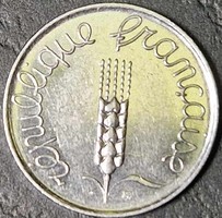 Franciaország 5 centime, 1961.