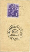 Alkalmi bélyegzés = AZ ELSŐ VISSZATÉRT MAGYAR VÁROS, IPOLYSÁG  (1938.okt. 11.)