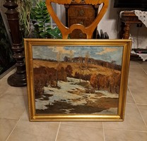 An antique painting by Gyula Várady! 1921!
