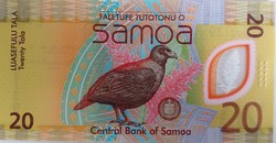 Samoan 20 tala, 2023 (2024) unc banknote