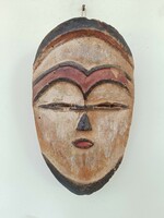 Antik afrikai maszk Vuvi népcsoport Kongó Africká maska 789 dob 13 8781