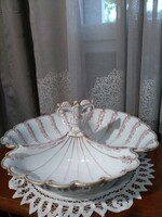 200 éves múzeális porcelán asztalközép-kínáló /1808-1836/