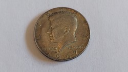 Half dollar usa, kennedy half dollar 1967, kennedy half dollar usa 1967