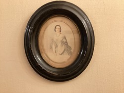 19. század első feléből származó portré .