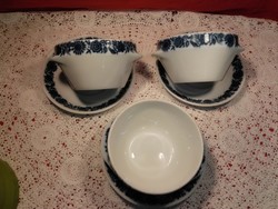 Új, porcelán tálak alátét tányérral, 12db,  Bavaria.