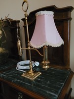Régi réz asztali lámpa