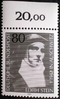 N1162 / Németország 1983 Edith Stein filozófus bélyeg postatiszta