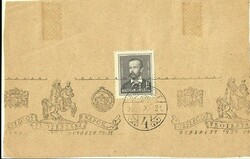 Occasional stamp = national Protestant days, Budapest (10/31/1931)