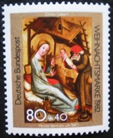 N1161 / Németország 1982 Karácsony bélyeg postatiszta