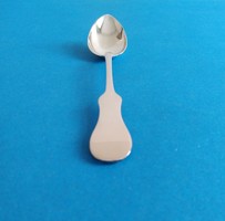 Silver appetizer spoon children's spoon violin style