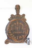Kossuth relic from 1830 - copper relief