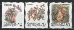 Liechtenstein 0393 mi 818-820 post office EUR 3.50