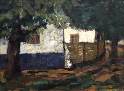 A painting by Péter Vértes with a guarantee