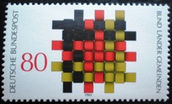 N1194 / Németország 1983 A demokrácia alapvető eszméi bélyeg postatiszta
