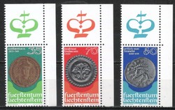 Liechtenstein 0215 mi 677-679 post office EUR 2.50