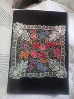 Kalocsa machine embroidery book, collection of embroidery patterns, retro edition (1984)