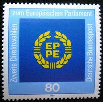 N1209 / Németország 1984 Európai Parlamenti választás bélyeg postatiszta