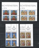Liechtenstein 0230 mi 662-665 post office EUR 16.00