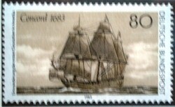 N1180 / Németország 1983 Az első bevándorlók Amerikába bélyeg postatiszta