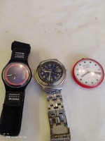 3 swatch watches for sale, incomplete