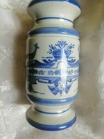 Delfts Antik kézzel festett váza