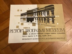 Petőfi Irodalmi Múzeum , plakát .