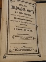 Mákzór 1898. Schön József, zsidó imádságos könyv az év minden napjára