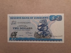 Zimbabwe - 2 dollars 1983 oz