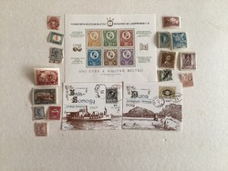 Hungarian stamp package.