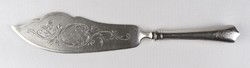 1R029 old large 800 silver fish knife 175 g