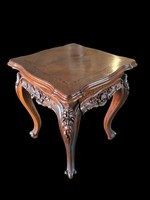 Baroque small table chair size.