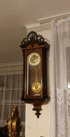 Antique wonderful baroque wall clock! 1870!
