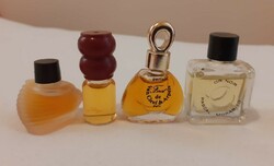 4 vintage micro, mini edt and perfume