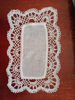 Small woven lace display tablecloth